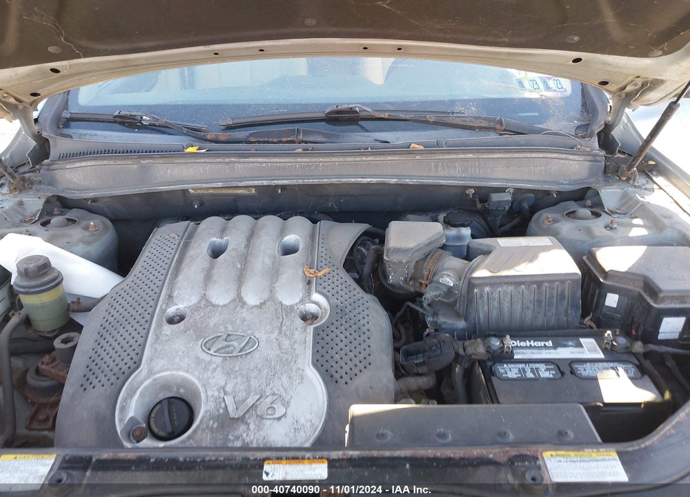 2007 HYUNDAI SANTA FE VIN: 5NMSG13D97H000792
