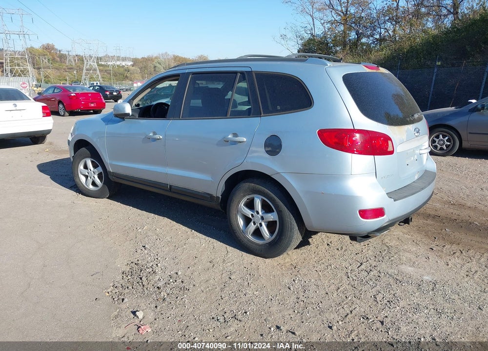 2007 HYUNDAI SANTA FE VIN: 5NMSG13D97H000792