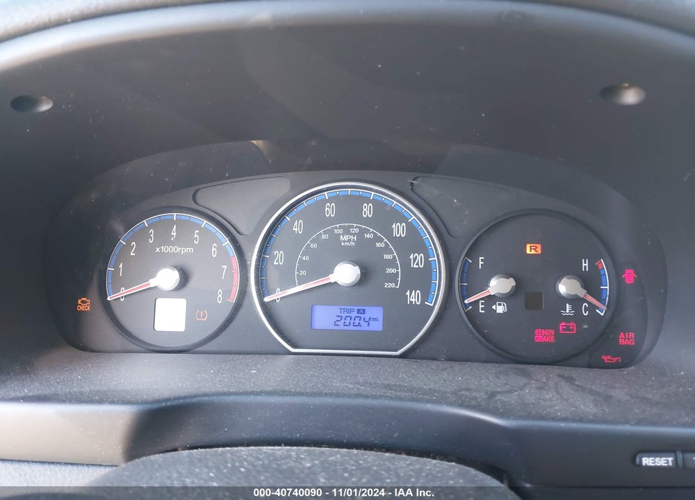 2007 HYUNDAI SANTA FE VIN: 5NMSG13D97H000792