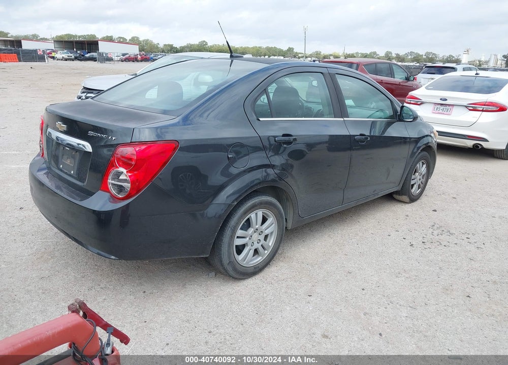 2014 CHEVROLET SONIC LT AUTO VIN: 1G1JC5SH7E4174958