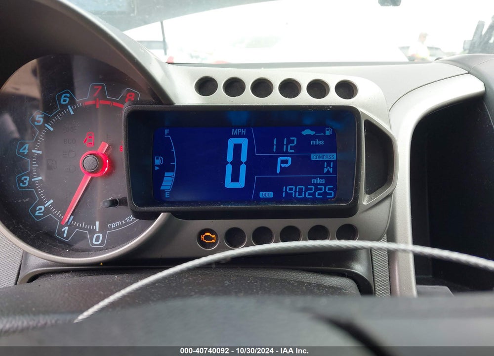 2014 CHEVROLET SONIC LT AUTO VIN: 1G1JC5SH7E4174958