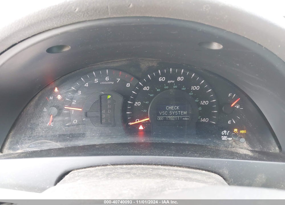 2007 TOYOTA CAMRY XLE VIN: 4T1BE46KX7U561217