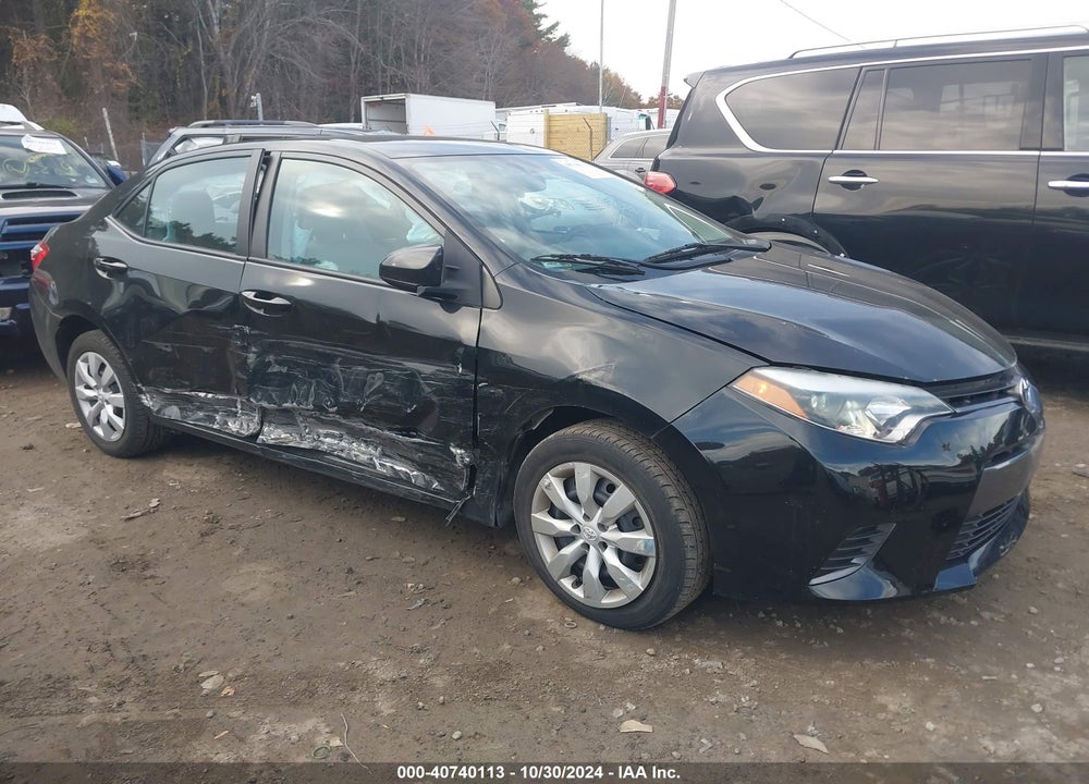 2016 TOYOTA COROLLA LE VIN: 2T1BURHE1GC682372