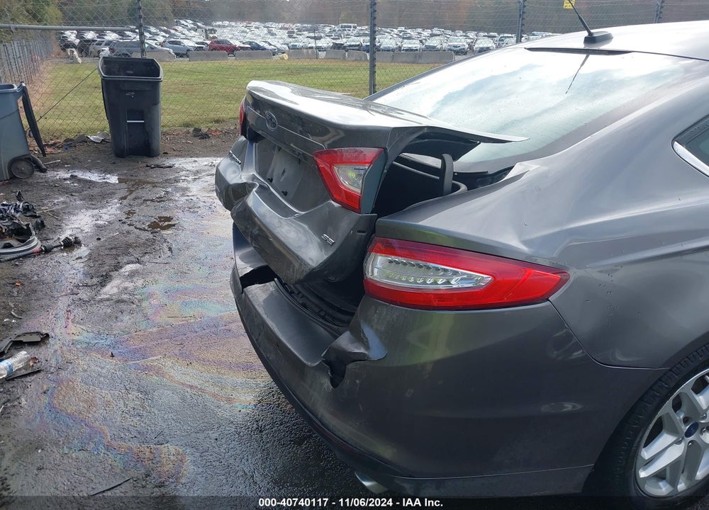 2014 FORD FUSION SE VIN: 3FA6P0H73ER396039
