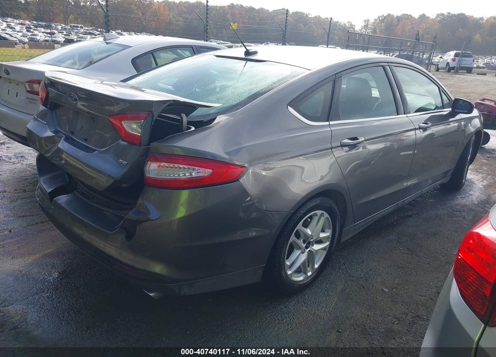 2014 FORD FUSION SE VIN: 3FA6P0H73ER396039