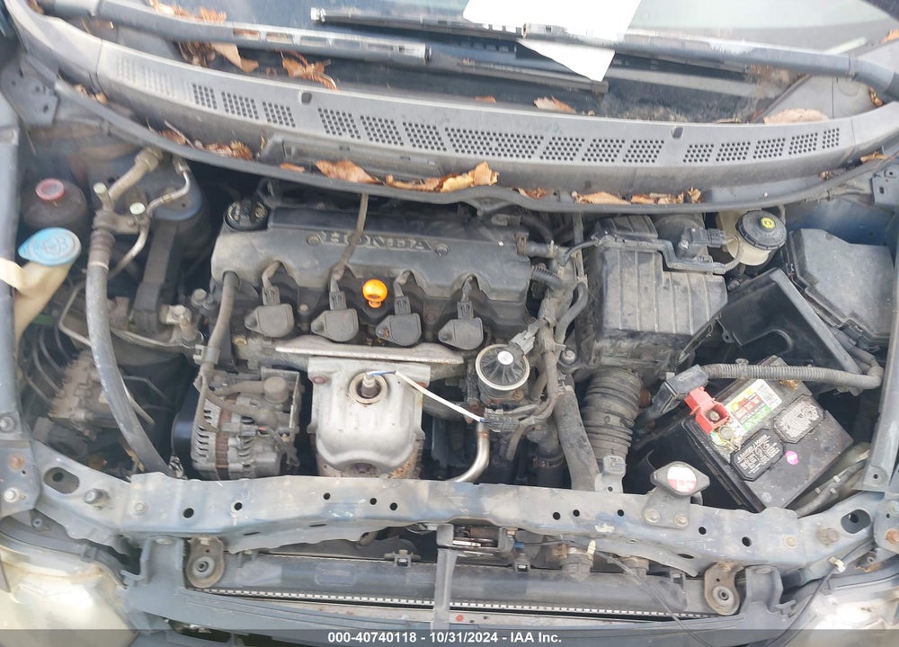 2008 HONDA CIVIC LX VIN: 2HGFG12678H502459