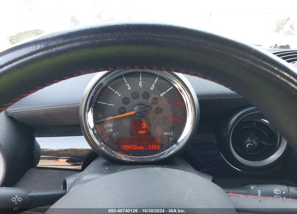 2012 MINI JOHN COOPER WORKS VIN: WMWSV9C50CT199668