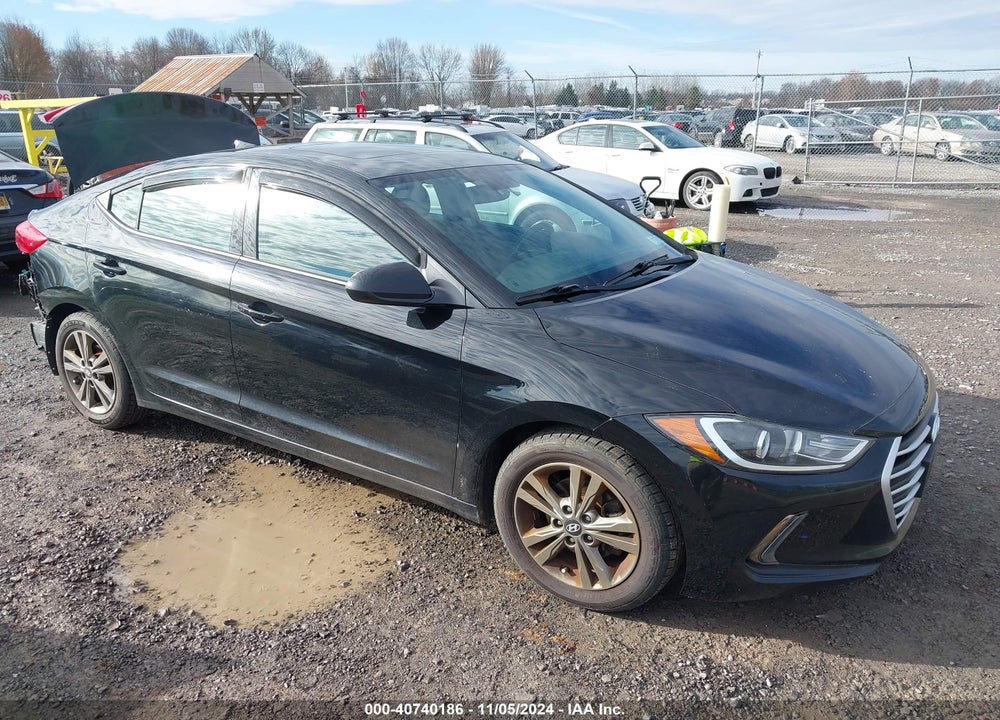 2018 HYUNDAI ELANTRA VIN: 5NPD84LF9JH286307