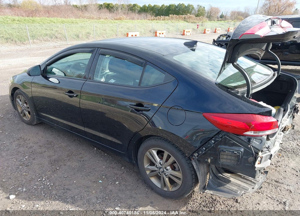 2018 HYUNDAI ELANTRA VIN: 5NPD84LF9JH286307