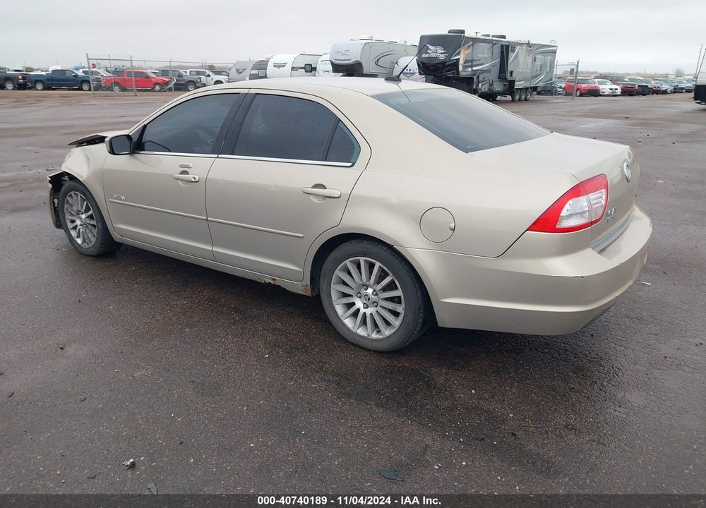 2008 MERCURY MILAN VIN: 3MEHM08Z28R627237