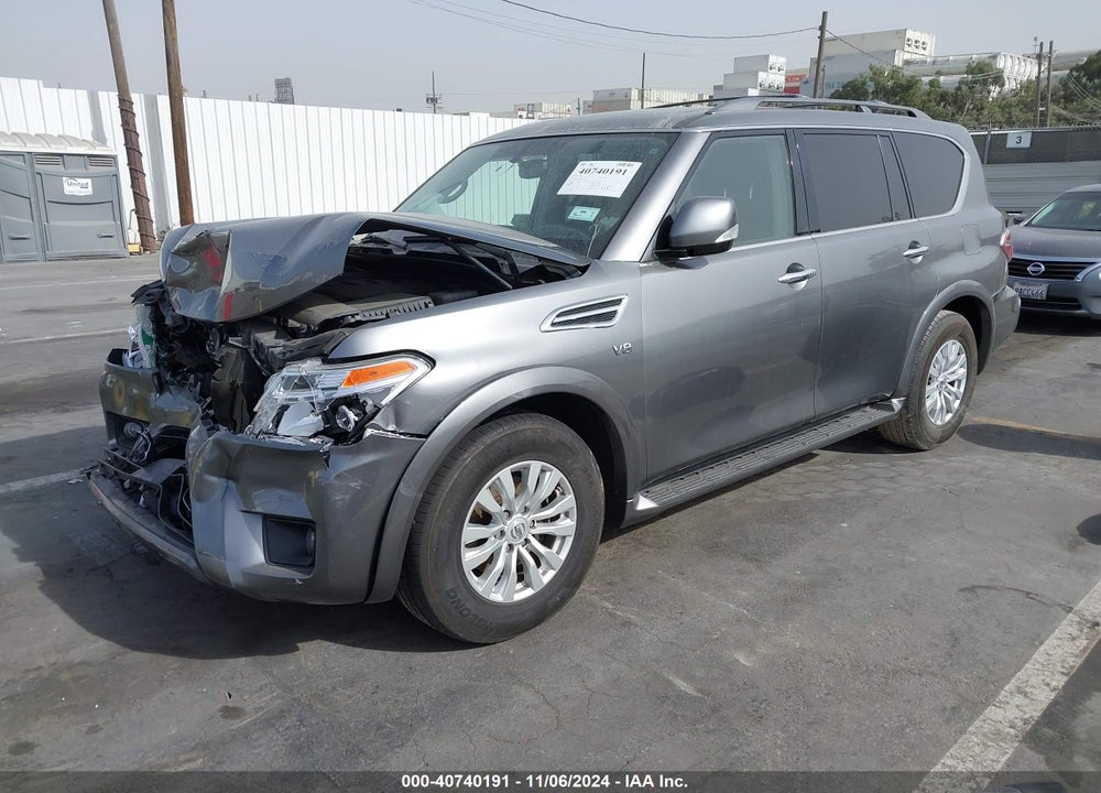 2019 NISSAN ARMADA SV VIN: JN8AY2NC7K9584444