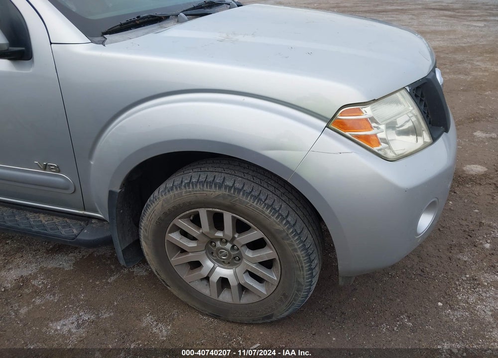 2008 NISSAN PATHFINDER SE V8 VIN: 5N1BR18A58C612413