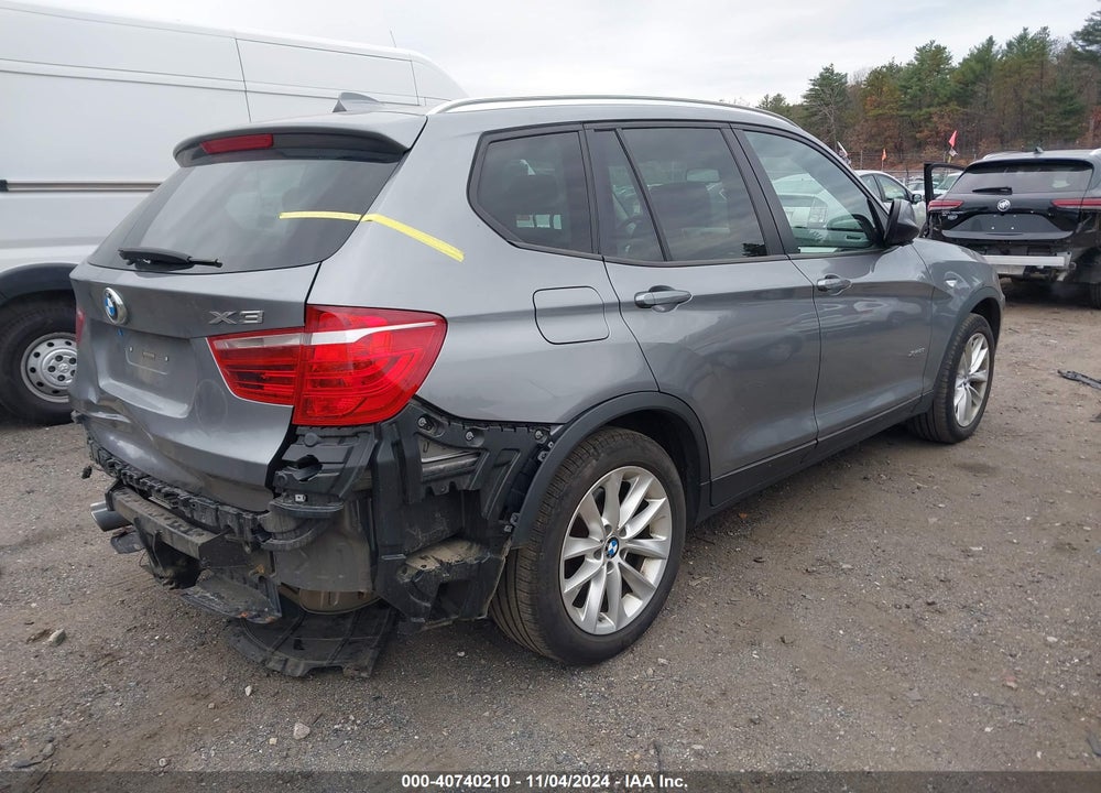 2014 BMW X3 XDRIVE28I VIN: 5UXWX9C57E0D42037