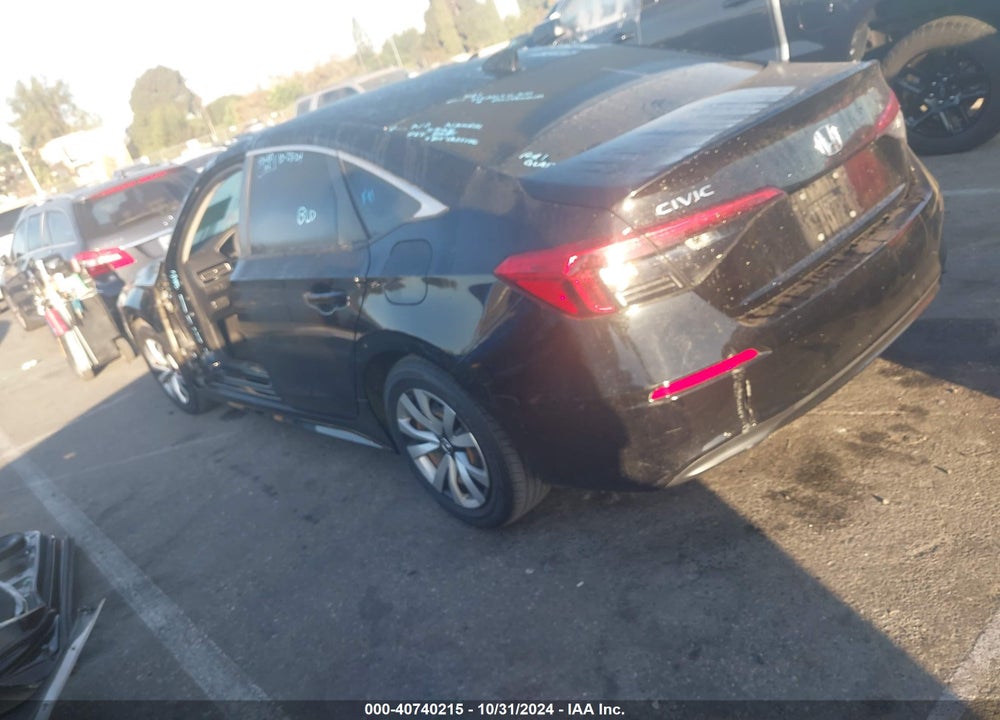 2022 HONDA CIVIC LX VIN: 2HGFE2F28NH507412