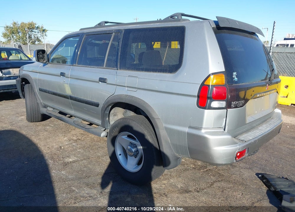 2000 MITSUBISHI MONTERO SPORT LS/XLS VIN: JA4LS31H0YP022624