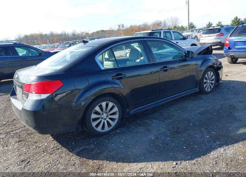2011 SUBARU LEGACY 2.5I LIMITED VIN: 4S3BMBL65B3221765
