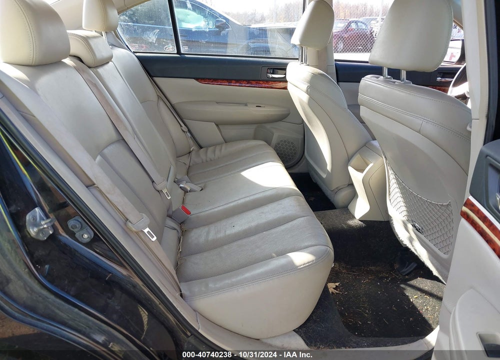2011 SUBARU LEGACY 2.5I LIMITED VIN: 4S3BMBL65B3221765