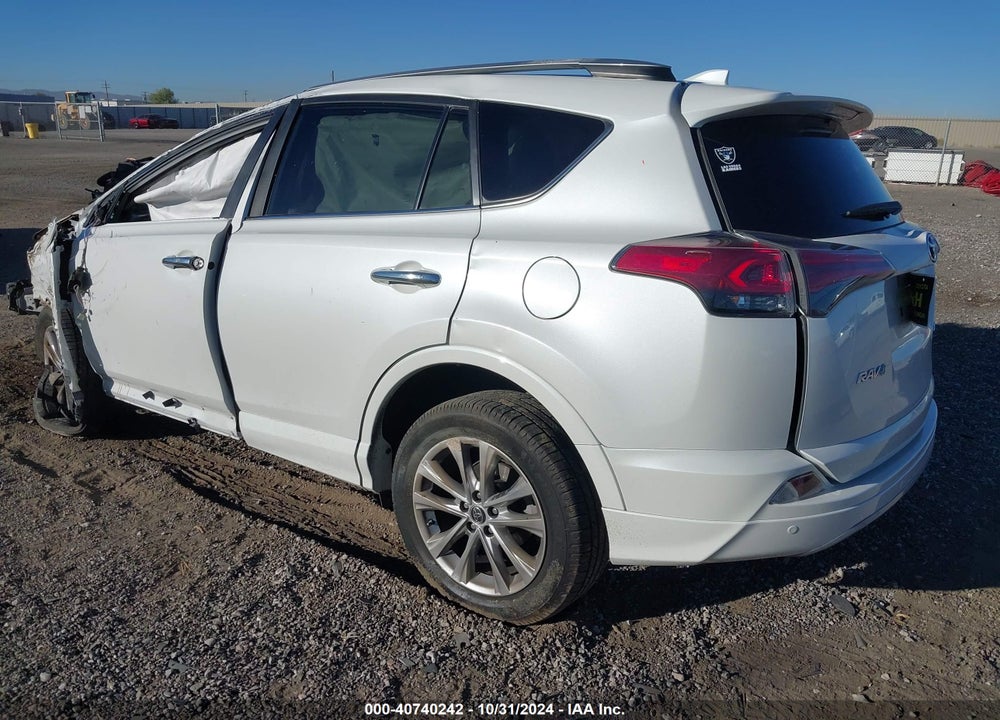 2017 TOYOTA RAV4 PLATINUM VIN: 2T3YFREV0HW354747