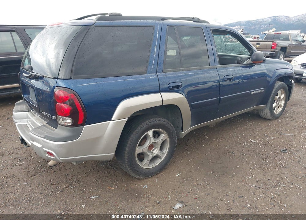 2002 CHEVROLET TRAILBLAZER LTZ VIN: 1GNDT13SX22486536