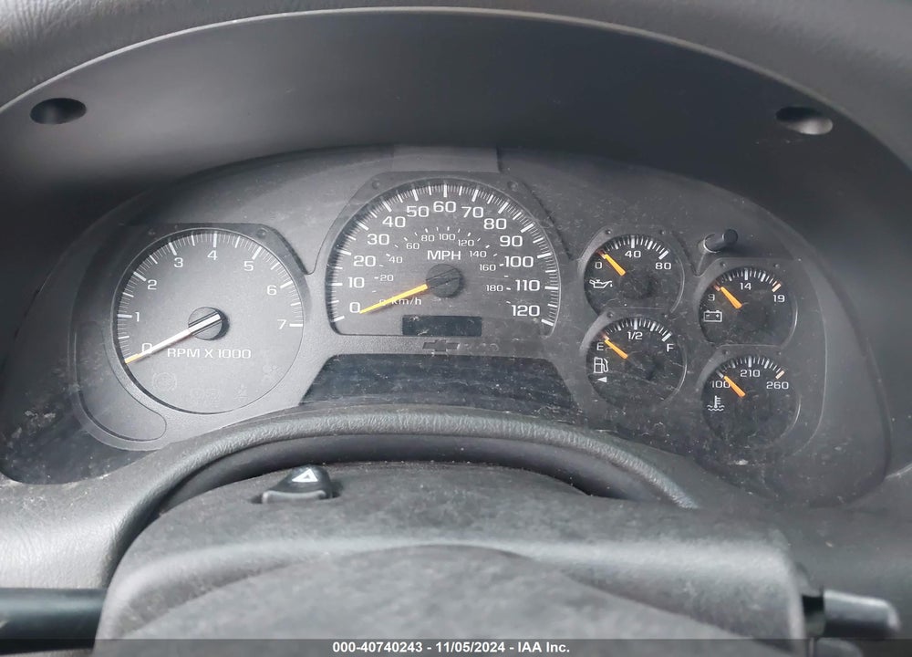 2002 CHEVROLET TRAILBLAZER LTZ VIN: 1GNDT13SX22486536