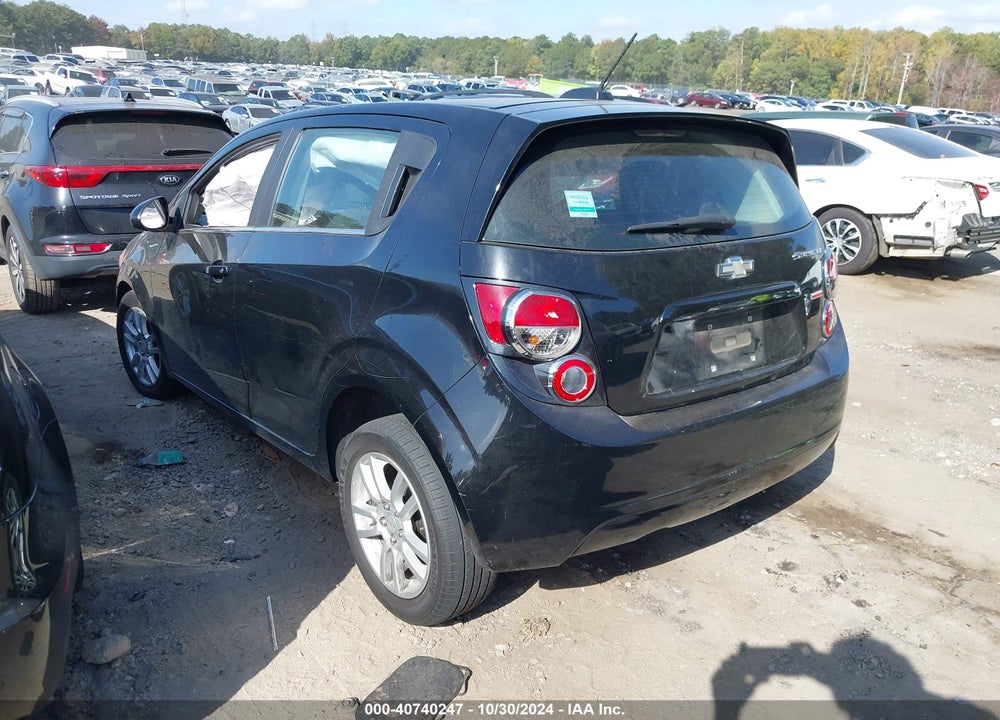 2016 CHEVROLET SONIC LT AUTO VIN: 1G1JC6SB6G4167651