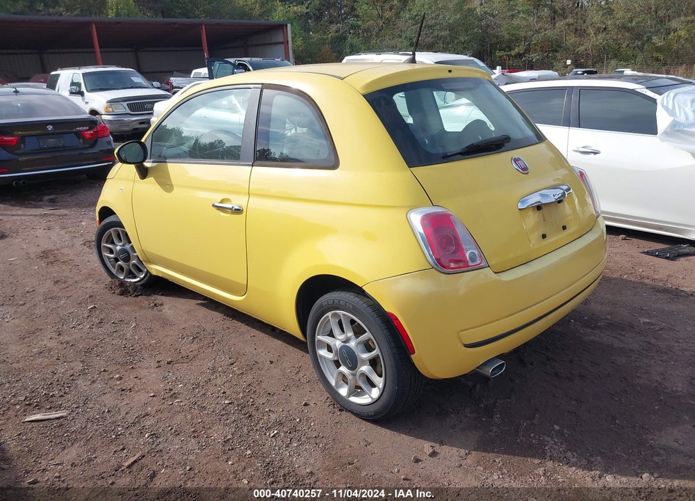 2013 FIAT 500 POP VIN: 3C3CFFAR2DT654880