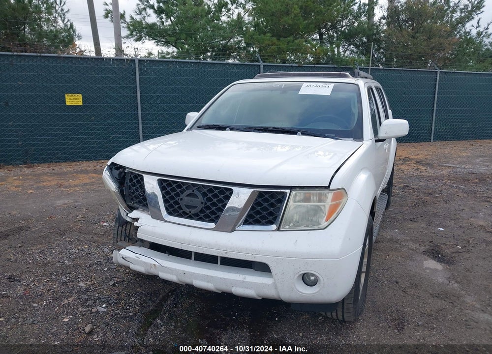 2007 NISSAN PATHFINDER LE VIN: 5N1AR18W97C622870
