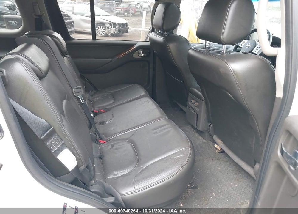 2007 NISSAN PATHFINDER LE VIN: 5N1AR18W97C622870