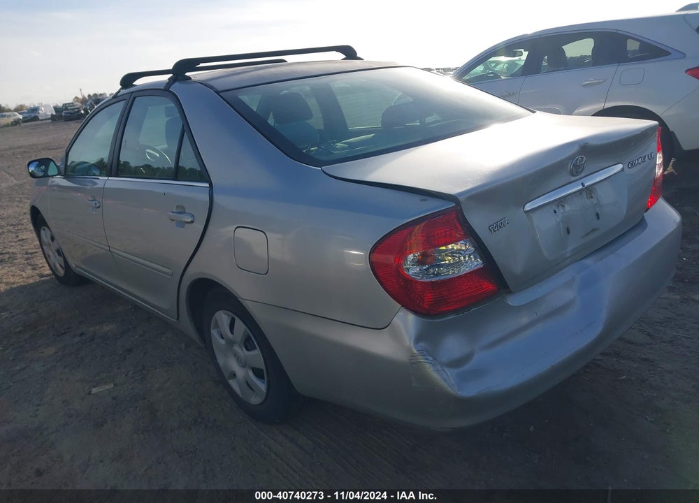 2003 TOYOTA CAMRY LE VIN: 4T1BE32KX3U124263