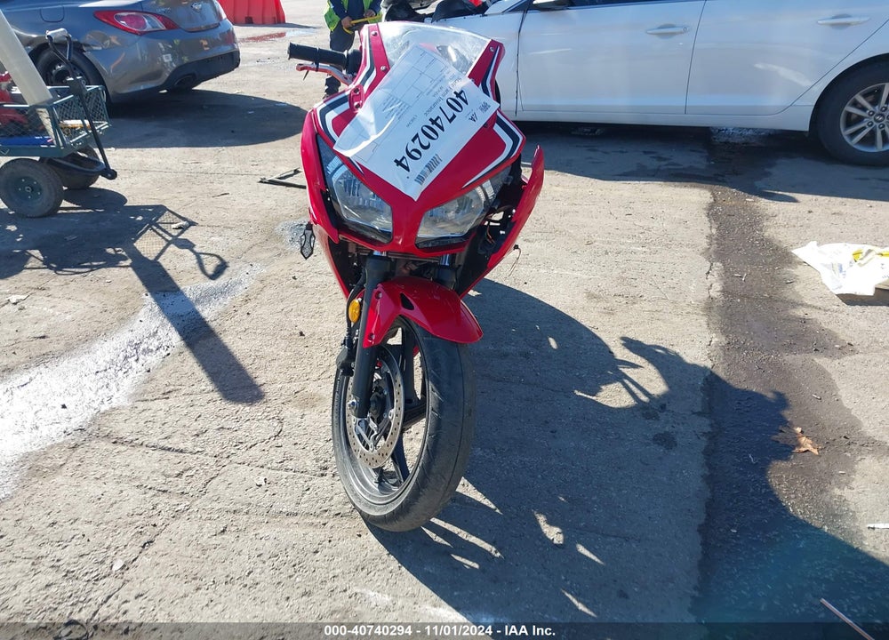 2021 HONDA CBR300 R VIN: MLHNC5106M5700460