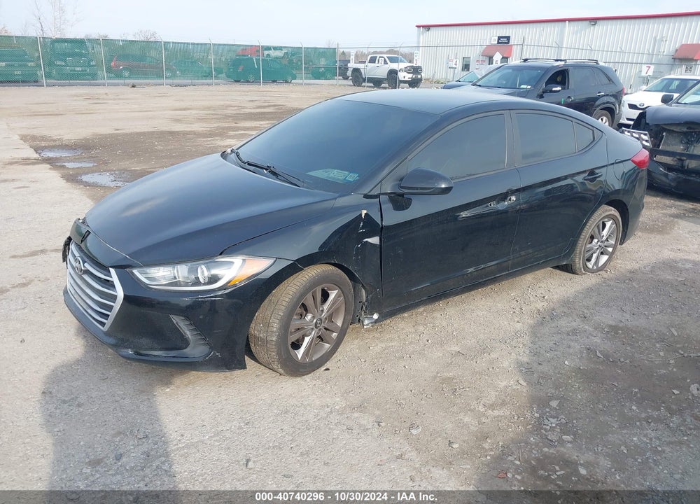 2017 HYUNDAI ELANTRA SE VIN: KMHD84LFXHU065701