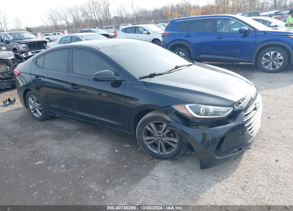 2017 HYUNDAI ELANTRA SE VIN: KMHD84LFXHU065701