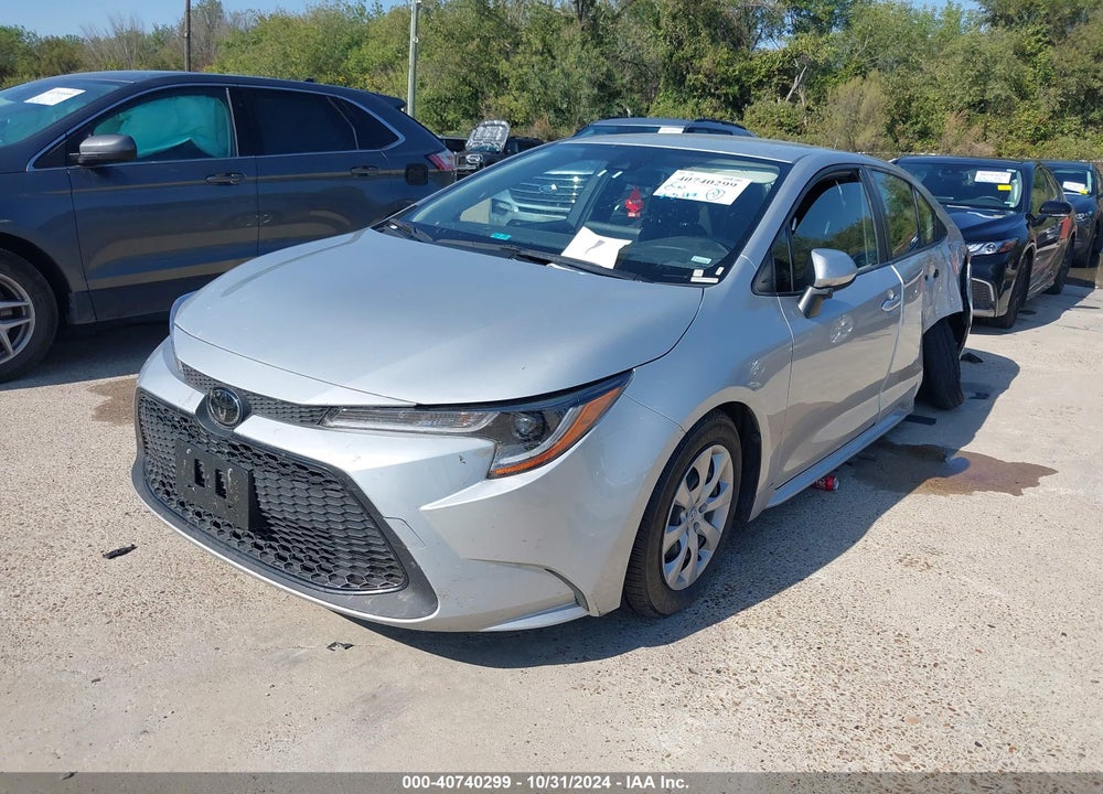 2022 TOYOTA COROLLA LE VIN: JTDEPMAE5NJ223753