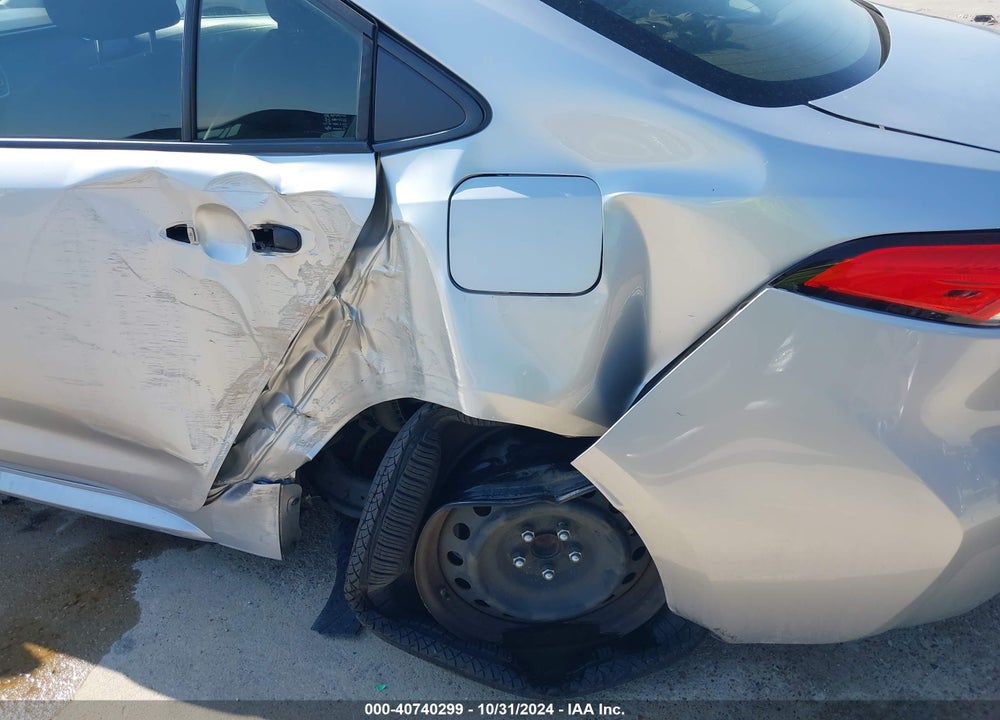 2022 TOYOTA COROLLA LE VIN: JTDEPMAE5NJ223753