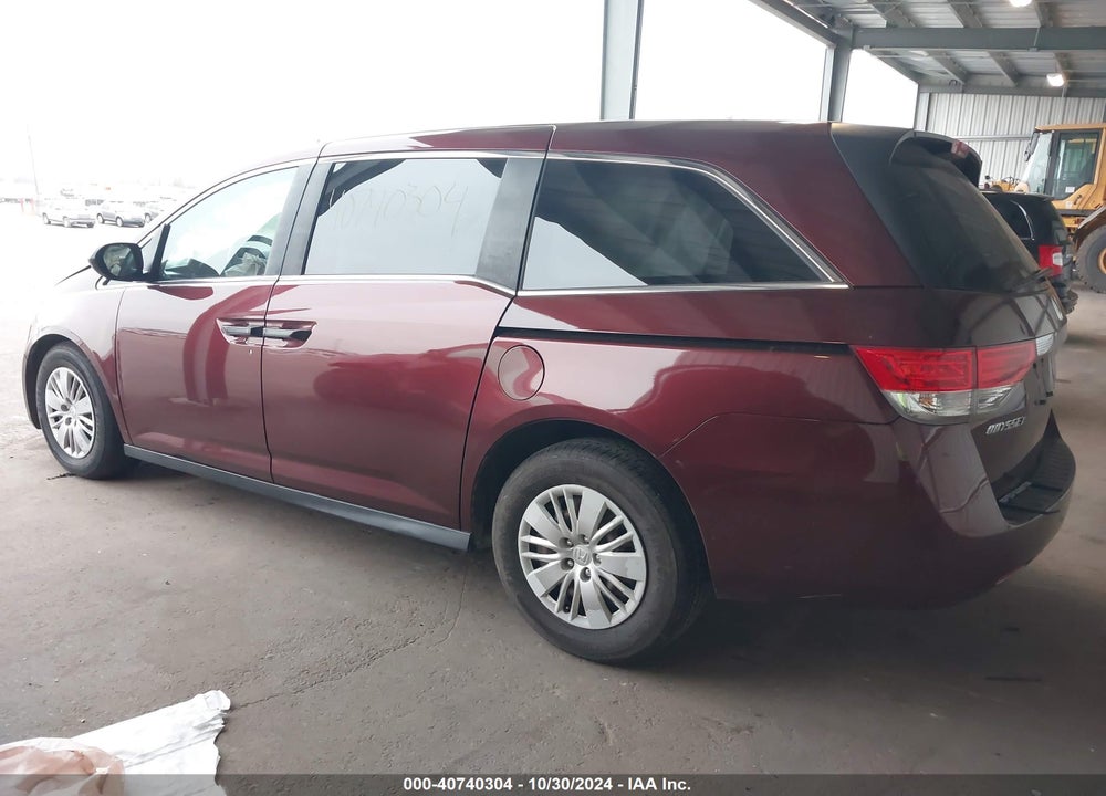 2016 HONDA ODYSSEY LX VIN: 5FNRL5H29GB041255