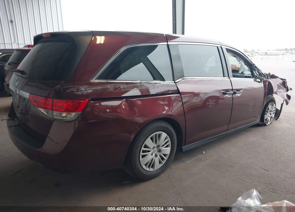 2016 HONDA ODYSSEY LX VIN: 5FNRL5H29GB041255
