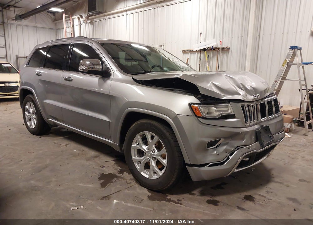2014 JEEP GRAND CHEROKEE OVERLAND VIN: 1C4RJFCG3EC173064