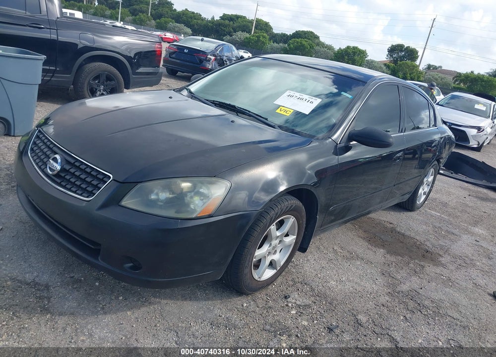 2006 NISSAN ALTIMA 2.5 S VIN: 1N4AL11D26C181022