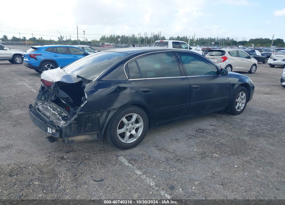 2006 NISSAN ALTIMA 2.5 S VIN: 1N4AL11D26C181022