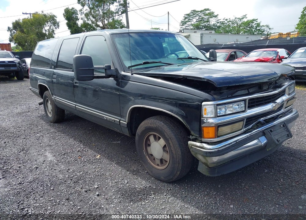 1999 CHEVROLET SUBURBAN 1500 LT VIN: 3GNEC16R0XG242289