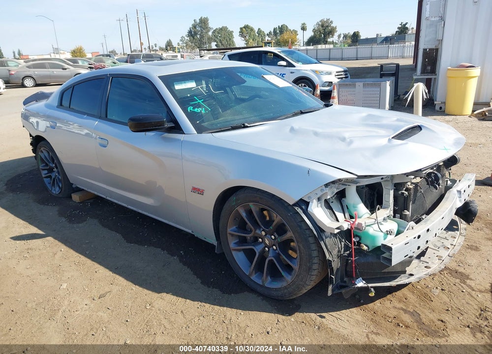 2023 DODGE CHARGER SCAT PACK VIN: 2C3CDXGJ9PH607954