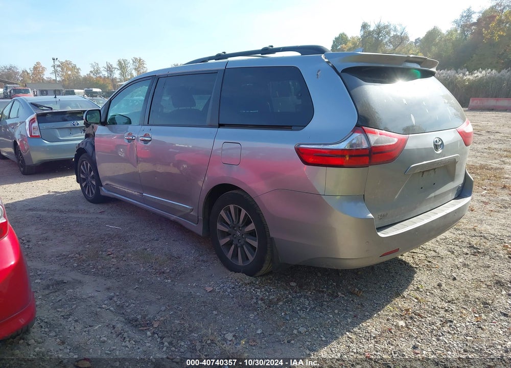 2018 TOYOTA SIENNA XLE/XLE PREMIUM/LIMITED/LIMITED PREMIUM VIN: 5TDDZ3DC3JS201340
