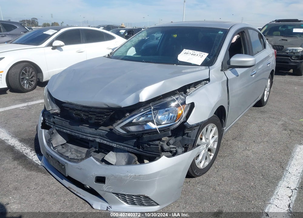 2017 NISSAN SENTRA SV VIN: 3N1AB7AP5HY239177