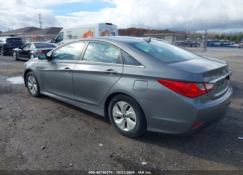 2014 HYUNDAI SONATA GLS VIN: 5NPEB4ACXEH815283