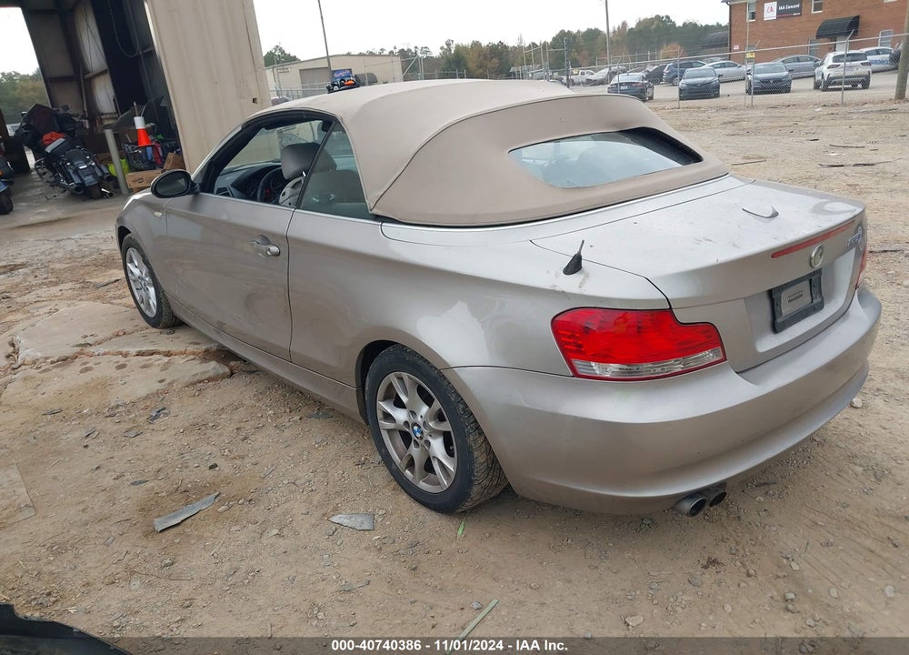 2009 BMW 128I VIN: WBAUL73579VJ75268
