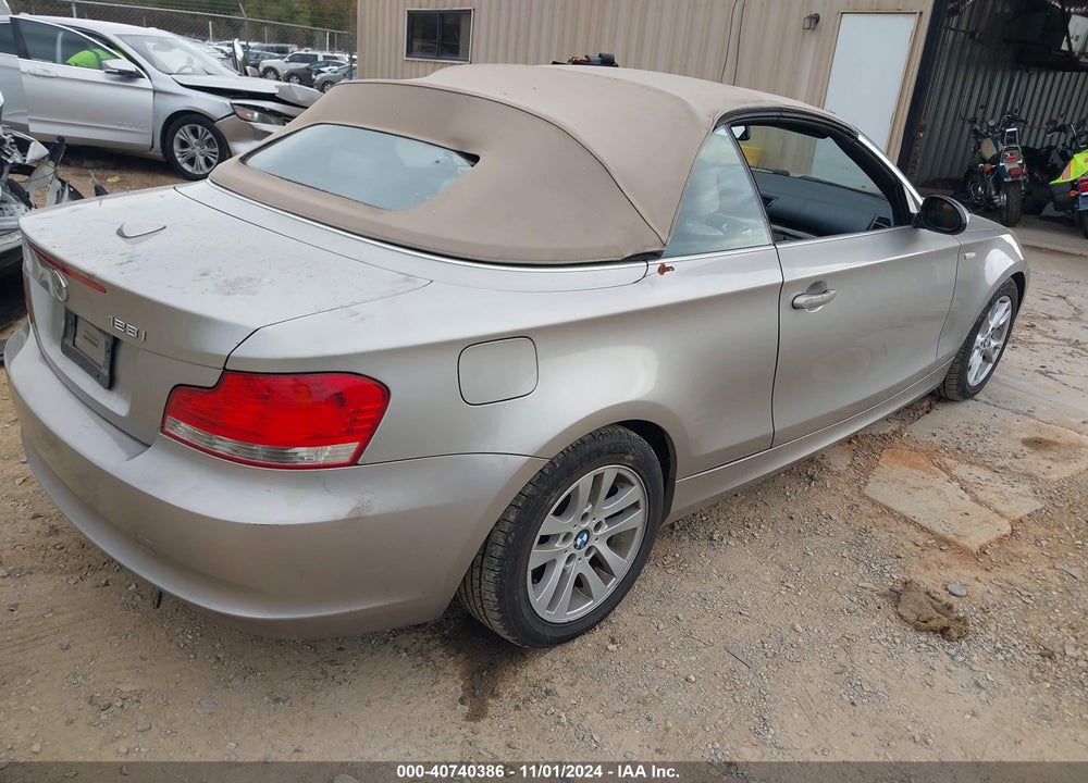 2009 BMW 128I VIN: WBAUL73579VJ75268