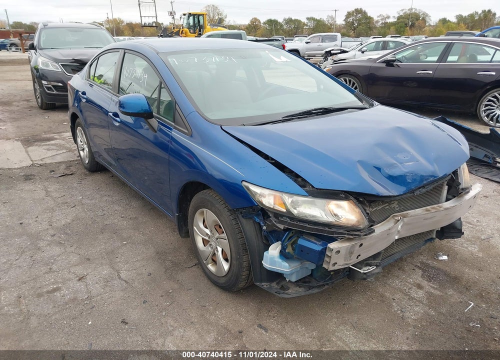 2013 HONDA CIVIC LX VIN: 2HGFB2F50DH510242
