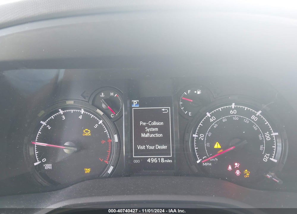 2022 TOYOTA 4RUNNER TRAIL SPECIAL EDITION VIN: JTETU5JR3N6045137