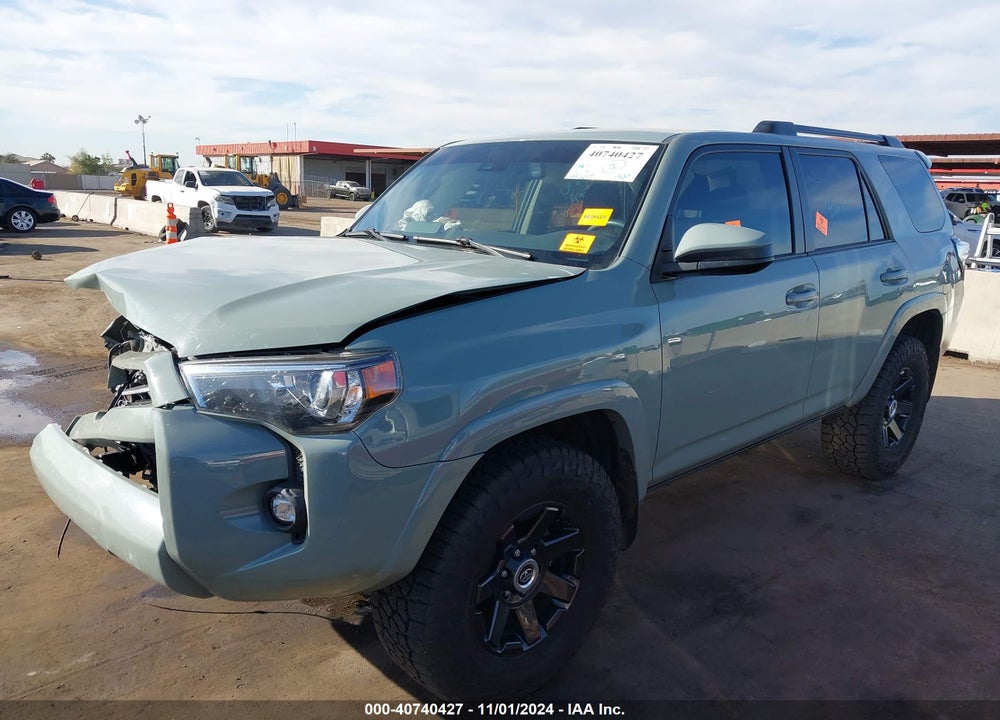 2022 TOYOTA 4RUNNER TRAIL SPECIAL EDITION VIN: JTETU5JR3N6045137
