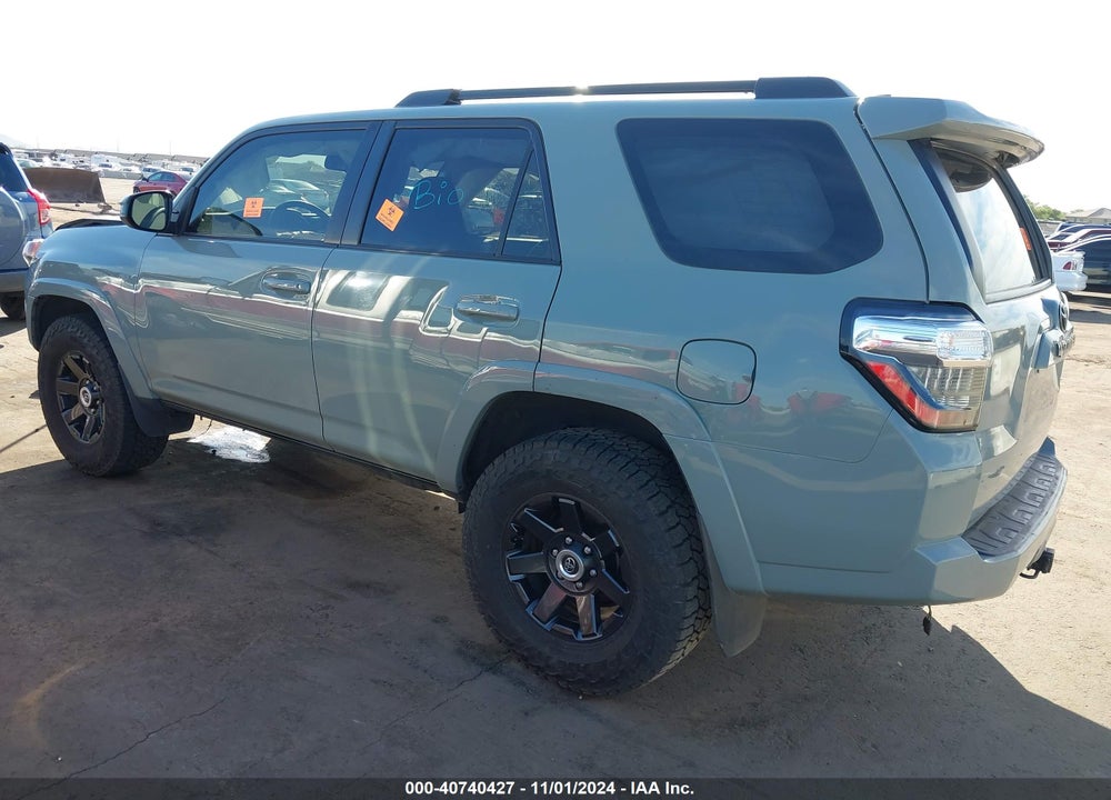 2022 TOYOTA 4RUNNER TRAIL SPECIAL EDITION VIN: JTETU5JR3N6045137